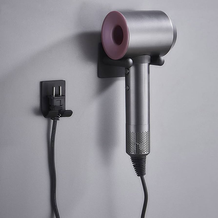 Amazon | SYWXJ ヘアドライヤーホルダー、壁掛け式ヘア